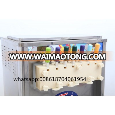 TML 760 high capacity 2 compressors soft serve ice cream making machine